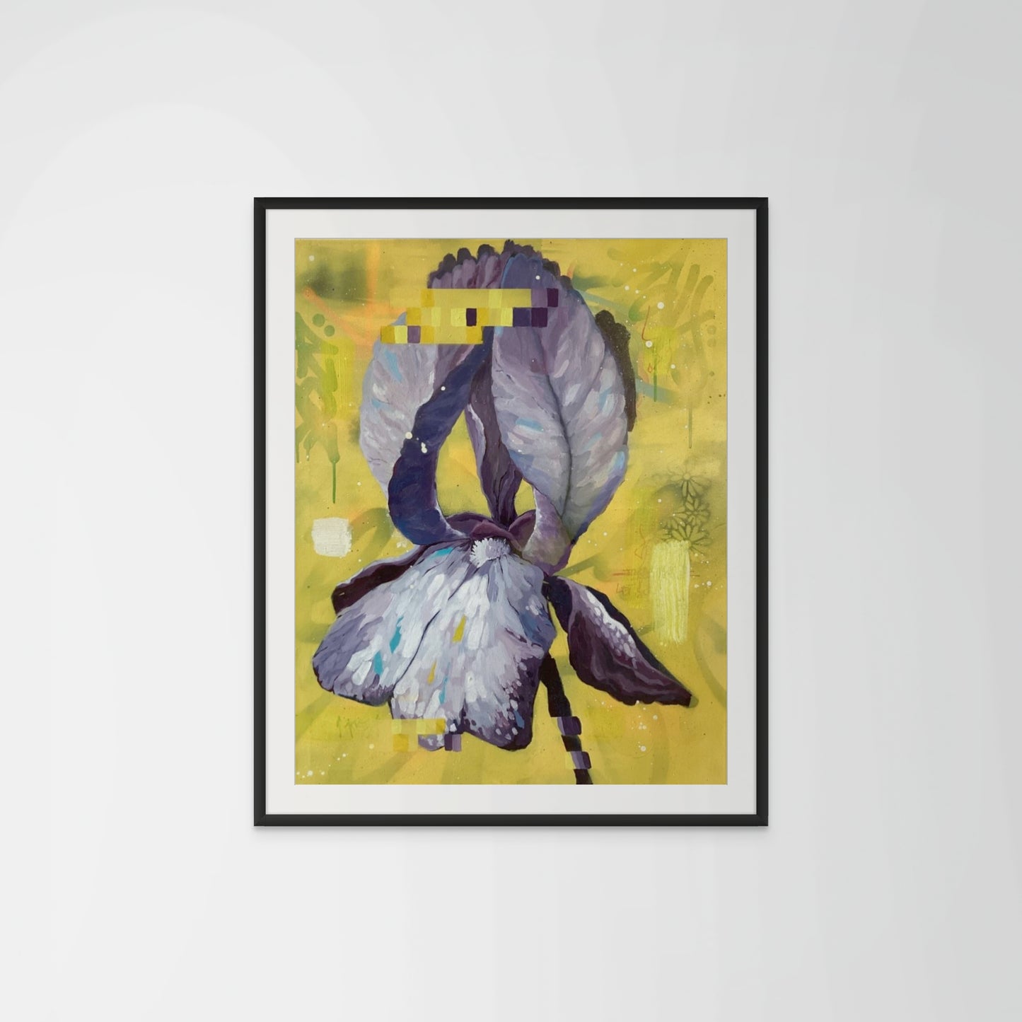 Graffiti Lilly flower